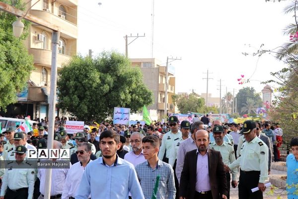 راهپیمایی روز 13 آبان در بوشهر ( 1 )