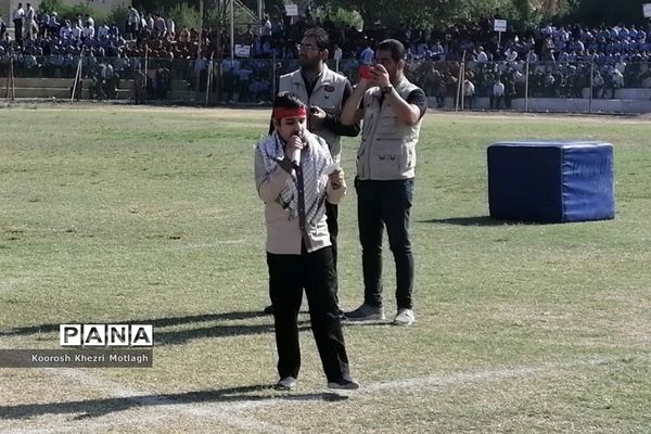 راهپیمایی 13 آبان در شهرستان کازرون