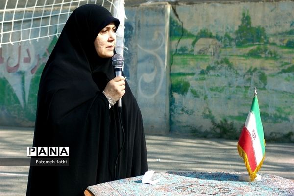 آئین کلنگ زنی ساخت مدرسه ۱۲ کلاسه در روستای علی آباد قاجار چهاردانگه