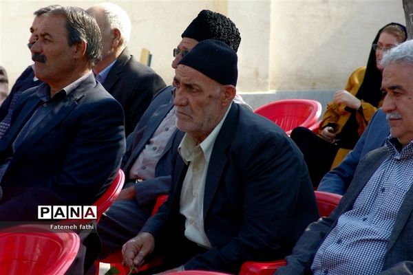 آئین کلنگ زنی ساخت مدرسه ۱۲ کلاسه در روستای علی آباد قاجار چهاردانگه