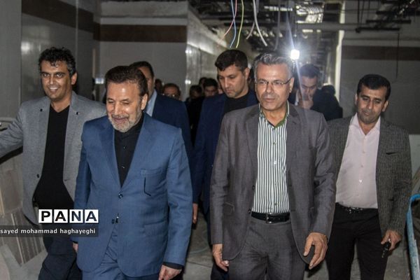 سفر رئیس دفتر رئیس جمهور و وزیر اطلاعات به لامرد فارس