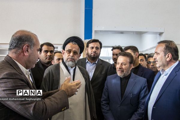 سفر رئیس دفتر رئیس جمهور و وزیر اطلاعات به لامرد فارس