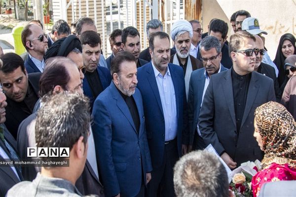 سفر رئیس دفتر رئیس جمهور و وزیر اطلاعات به لامرد فارس