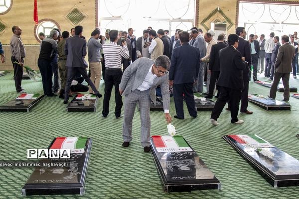 سفر رئیس دفتر رئیس جمهور و وزیر اطلاعات به لامرد فارس