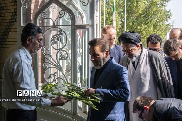 سفر رئیس دفتر رئیس جمهور و وزیر اطلاعات به لامرد فارس