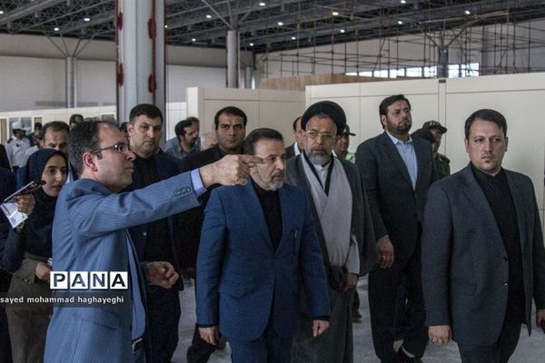 سفر رئیس دفتر رئیس جمهور و وزیر اطلاعات به لامرد فارس