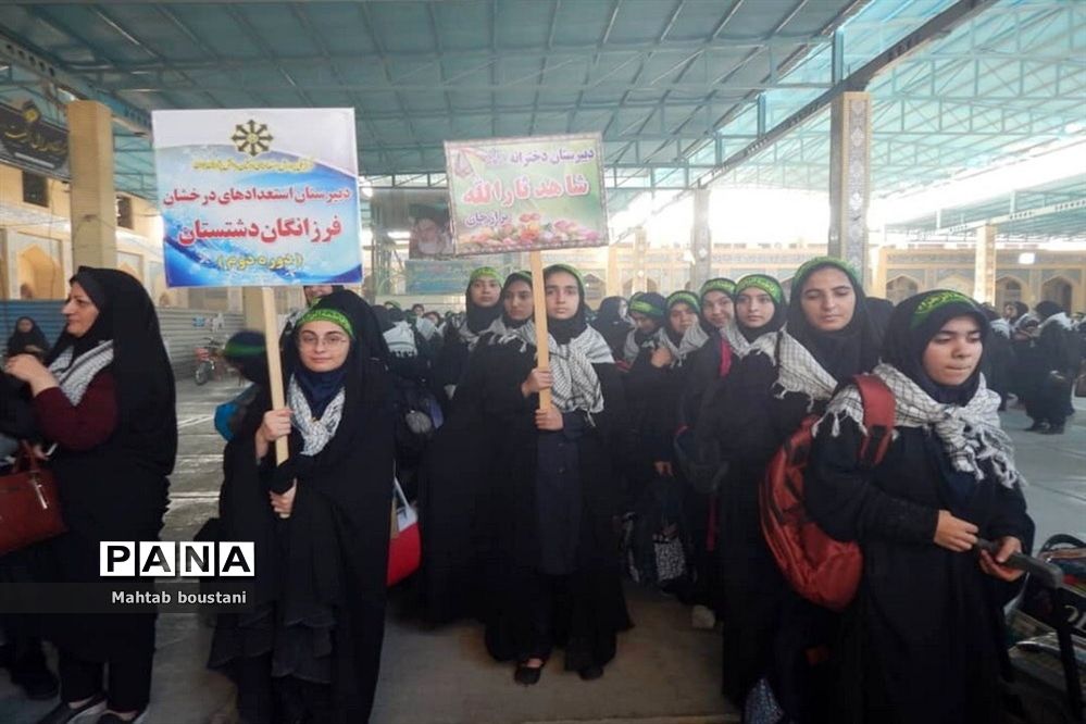 افتتاحیه اردوهای راهیان نور دانش‌آموزی استان بوشهر