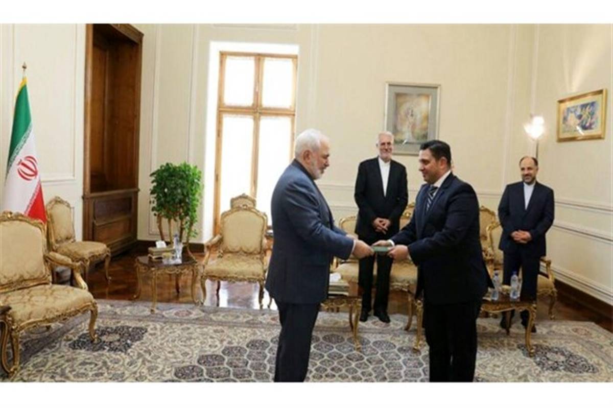دیدار رئیس جدید دفتر حافظ  منافع مصر در تهران با ظریف