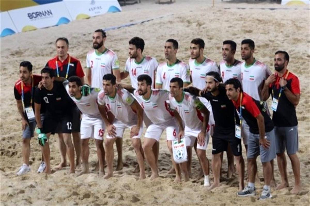 صعود ایران به دیدار نهایی فوتبال ساحلی جام بین قاره ای با درخشش ساحلی بازان بوشهری