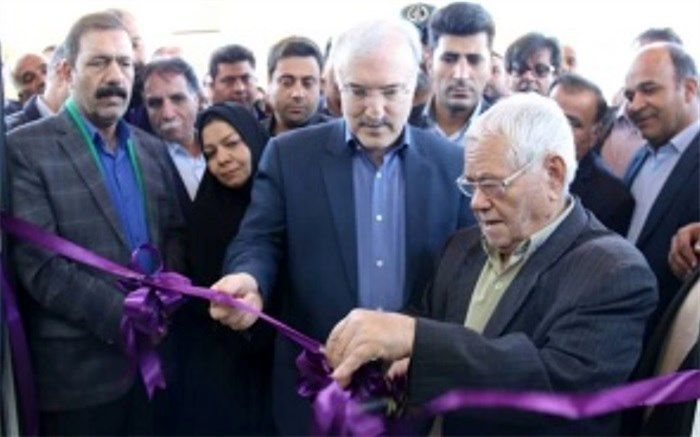 وزیر بهداشت دو طرح بهداشتی را در یزد افتتاح کرد