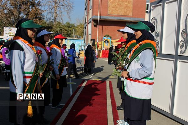 آیین متمرکزششمین دوره المپیادورزشی درون مدرسه‌ای در استان  البرز