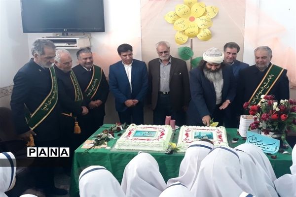 حضور خادمین مسجد مقدس جمکران در دبستان عفاف زارچ