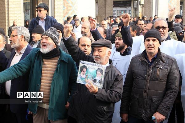 اعلام انزجار عمومی  مردم تبریز از آشوبگران