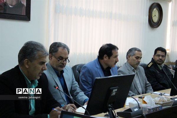 جلسه برنامه‌ریزی و هماهنگی  بیست و یکمین مانور سراسری زلزله و ایمنی درمدارس