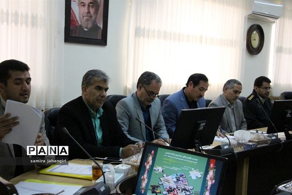 جلسه برنامه‌ریزی و هماهنگی  بیست و یکمین مانور سراسری زلزله و ایمنی درمدارس