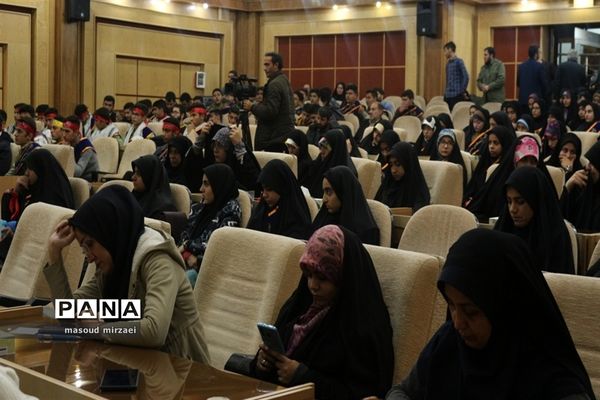 همایش فرماندهان بسیج دانش‌آموزی استان قزوین