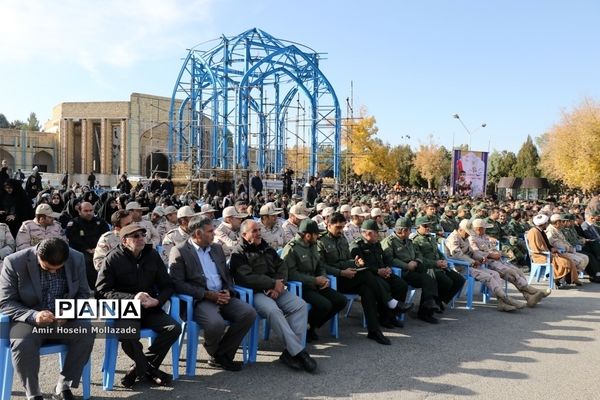 غبارروبی مزار شهدای ارومیه