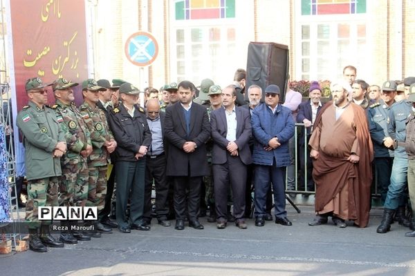 راهپیمایی مردمی اعلام انزجار مردم  ارومیه  از آشوبگران