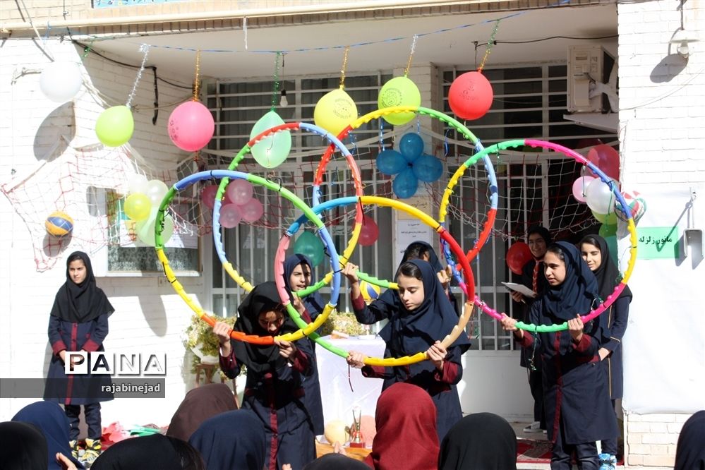 برگزاری المپیادورزشی دبیرستان فولادگر ابرکوه