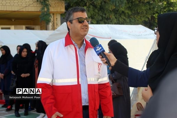 بیست و یکمین مانور سراسری زلزله در بوشهر