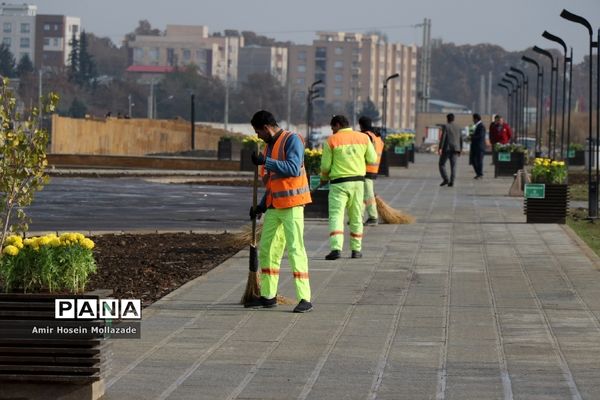 آغاز عملیات پروژه کمربندی دوم و افتتاح پارک سلامت شهر ارومیه