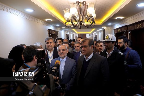 آیین افتتاح مرکز آموزشی و رفاهی منطقه ۵ شهر تهران