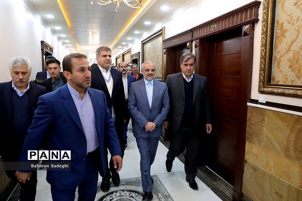 آیین افتتاح مرکز آموزشی و رفاهی منطقه ۵ شهر تهران