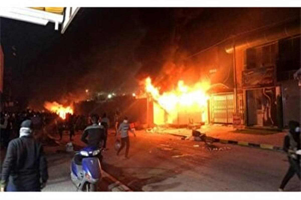 عامل آتش زدن کنسولگری ایران در نجف + تصویر