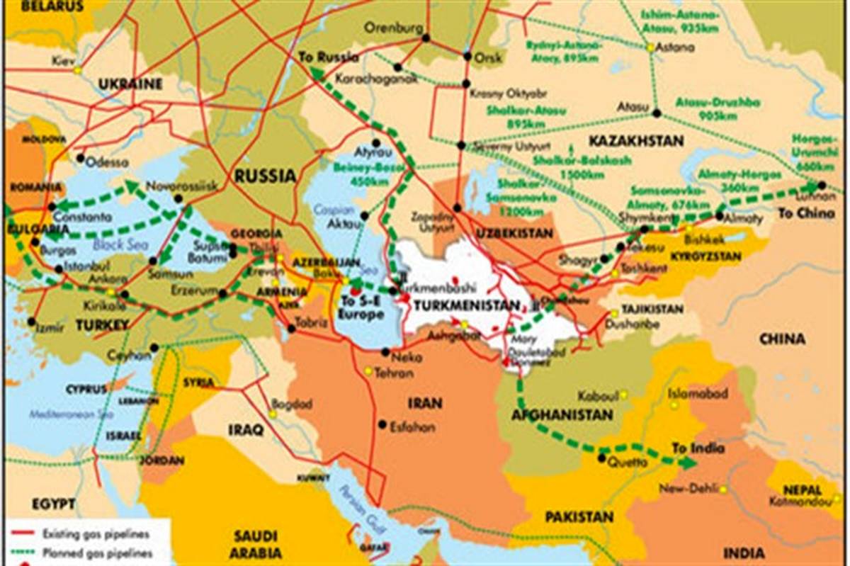 چرا گاز ایران به چین و اروپا نمی رود