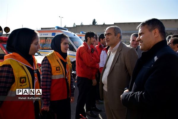 بیست و یکمین مانور زلزله و ایمنی در تبریز-2