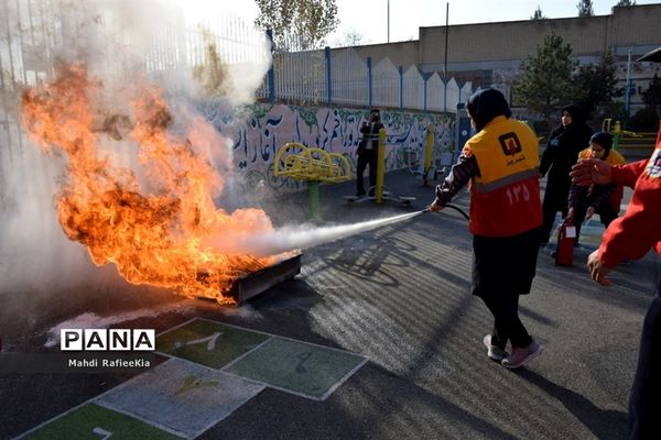 بیست و یکمین مانور زلزله و ایمنی در تبریز-2