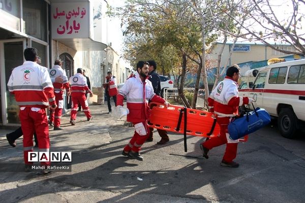 بیست و یکمین مانور زلزله و ایمنی در تبریز-2
