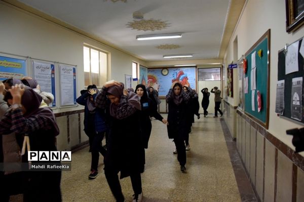 بیست و یکمین مانور زلزله و ایمنی در تبریز-2