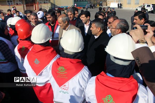 بیست و یکمین مانور زلزله و ایمنی در تبریز-2