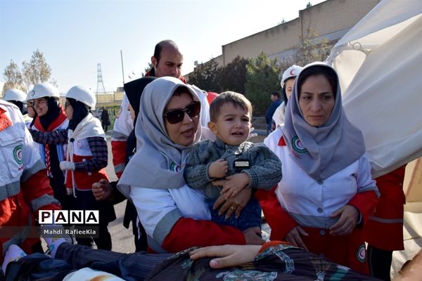 بیست و یکمین مانور زلزله و ایمنی در تبریز-2
