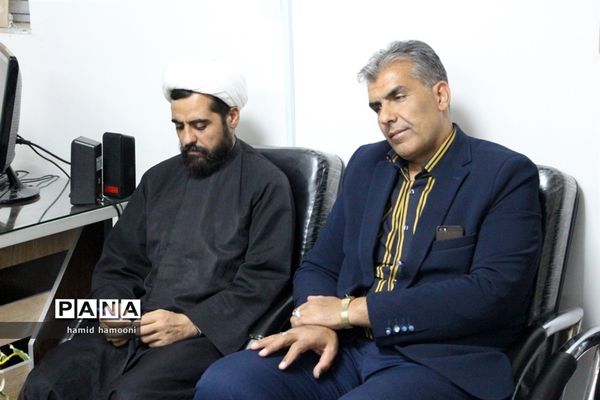 دیدار صمیمی مدیرسازمان دانش آموزی استان با  مسئول سازمان بسیج دانش آموزی