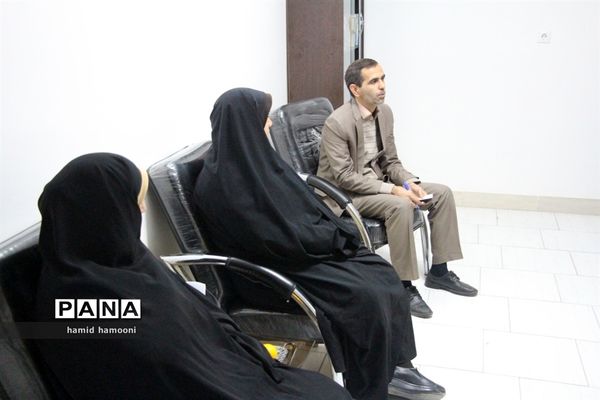 دیدار صمیمی مدیرسازمان دانش آموزی استان با  مسئول سازمان بسیج دانش آموزی