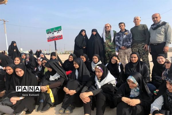 سفر راهیان نور دانش‌آموزان محمودآباد