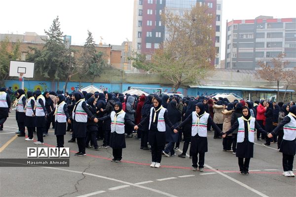 مراسم متمرکز استانی بیست و یکمین مانور زلزله و ایمنی در مدارس