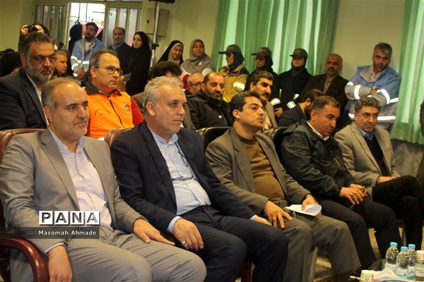 مراسم متمرکز استانی بیست و یکمین مانور زلزله و ایمنی در مدارس