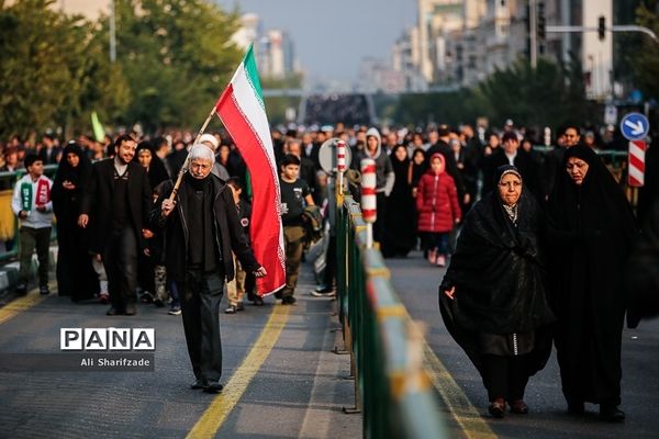 اجتماع مردم تهران در پی اعتراض به حوادث اخیر