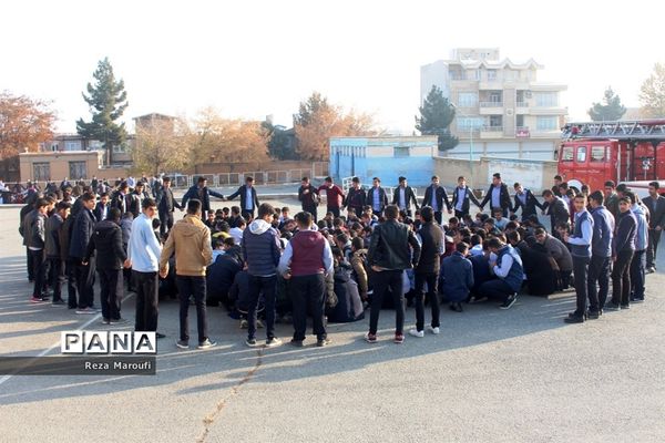 پیش مانور سراسری زلزله در ارومیه