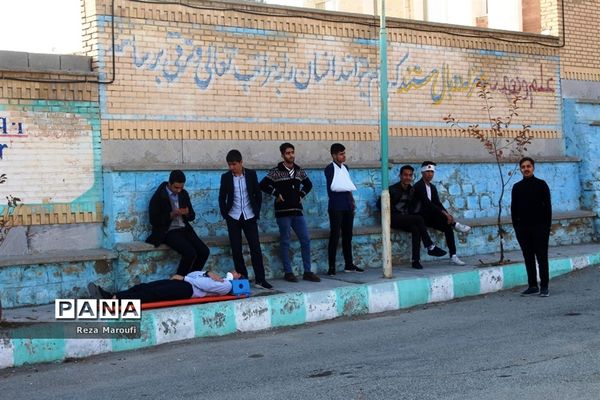 پیش مانور سراسری زلزله در ارومیه