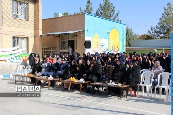 افتتاحیه ششمین دوره المپیاد ورزشی درون مدرسه‌ای در دبیرستان فخرالزمان قریب