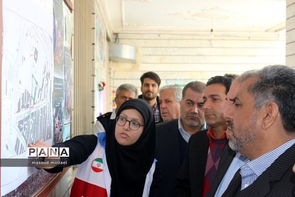 زنگ ایمنی و زلزله در مدرسه دخترانه نرگس شاهد قزوین