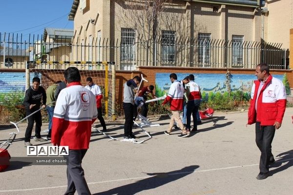 برگزاری مانور زلزله و ایمنی در مدارس استان کهگیلویه و بویراحمد
