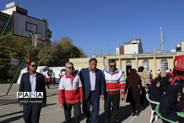 بیست و یکمین مانور سراسری زلزله در شیراز