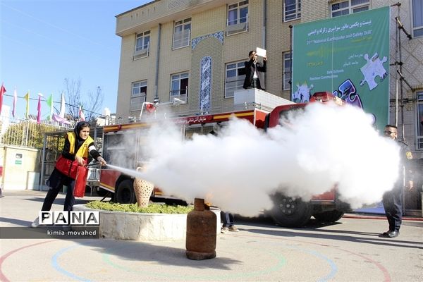 بیست و یکمین مانور سراسری زلزله در شیراز