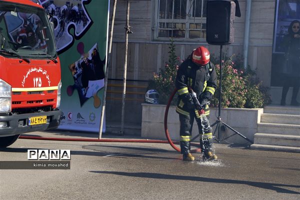 بیست و یکمین مانور سراسری زلزله در شیراز