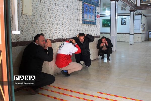 بیست و یکمین مانور سراسری زلزله در ارومیه